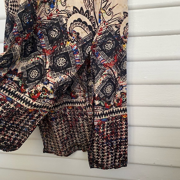 Lucky Brand • Bohemian Colorful Patterned Maxi Dress - Picture 13 of 13